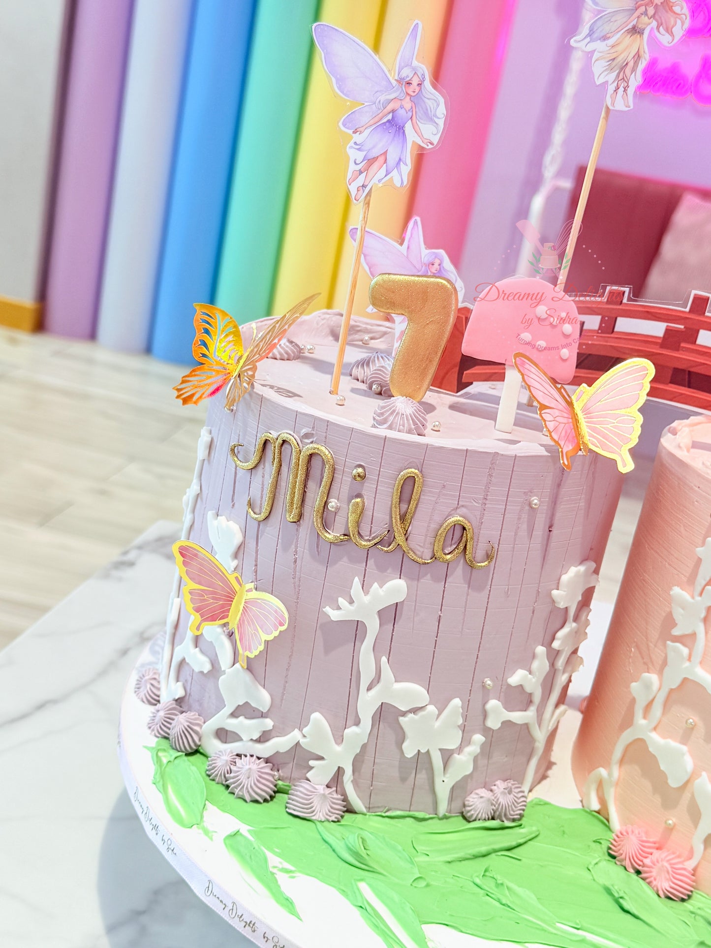 Fairy Garden Cake