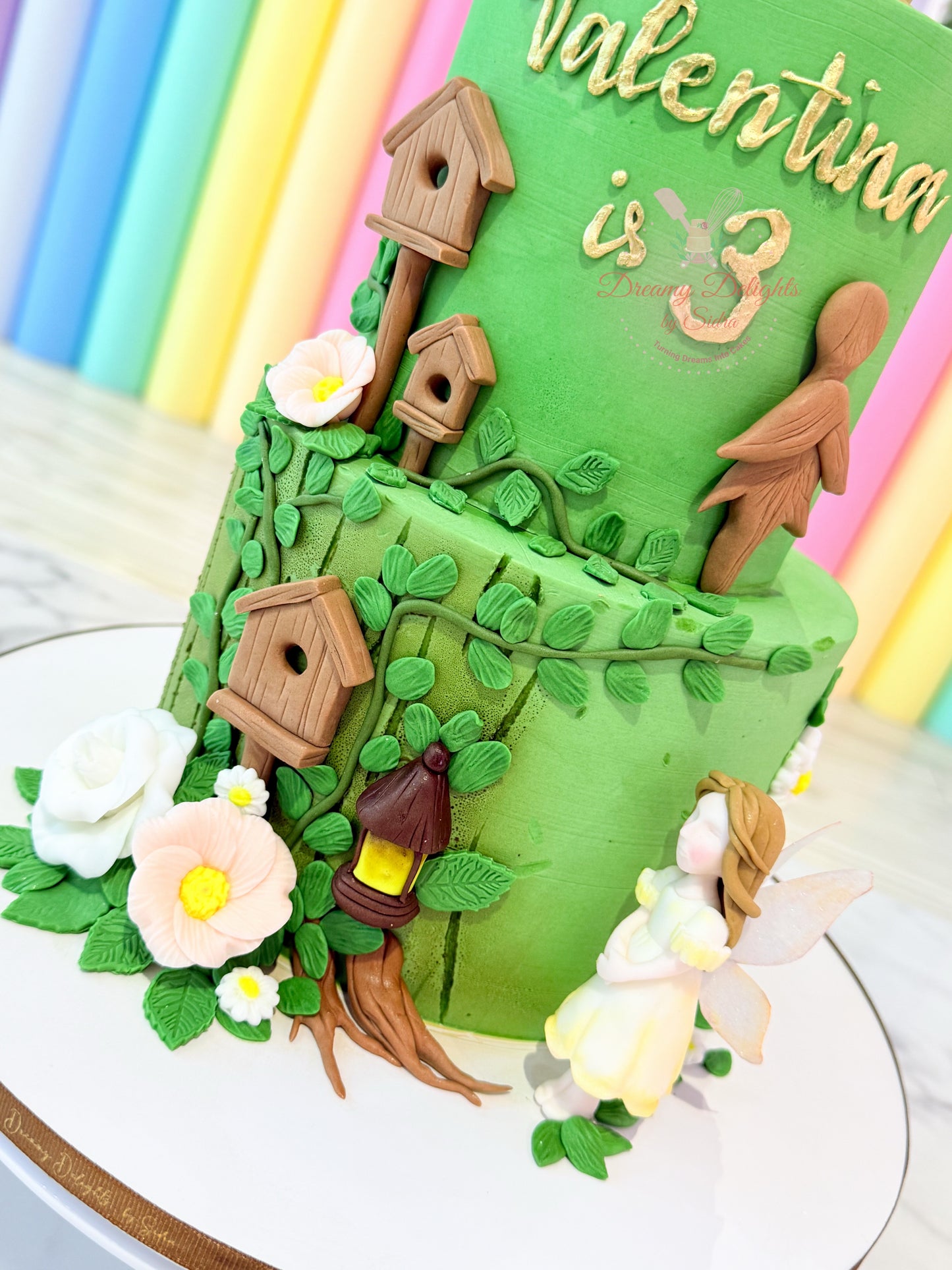 Enchanted Forest and Fairy Cake
