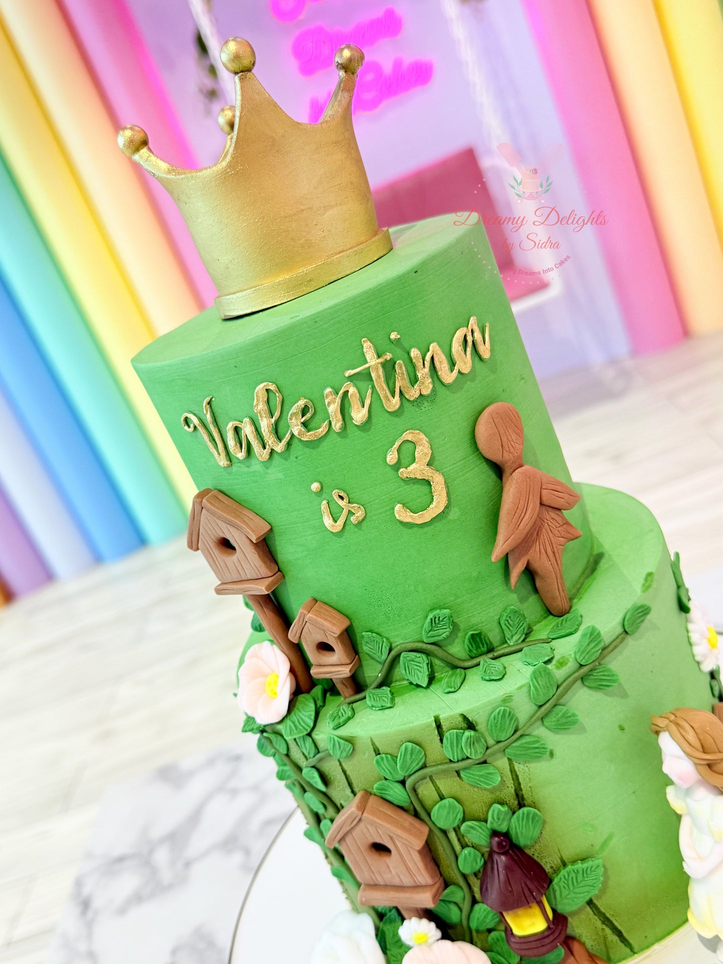 Enchanted Forest and Fairy Cake