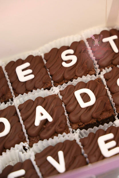 Best Dad Ever Brownie Set of 12
