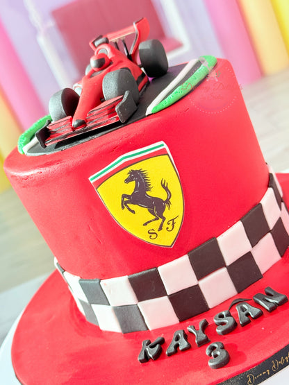 Ferrari Racing Cake
