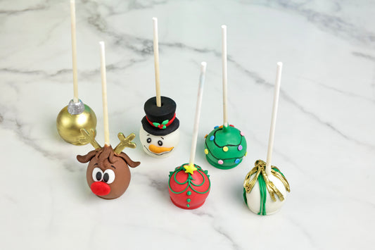 Festive Christmas Cakepops celebration cakes Dubai festive Christmas cake delivery