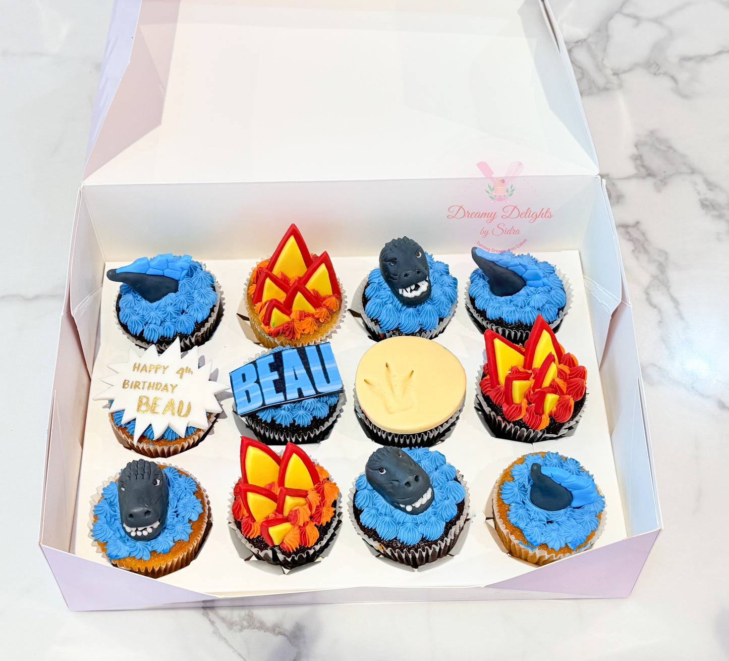 Godzilla Cupcakes