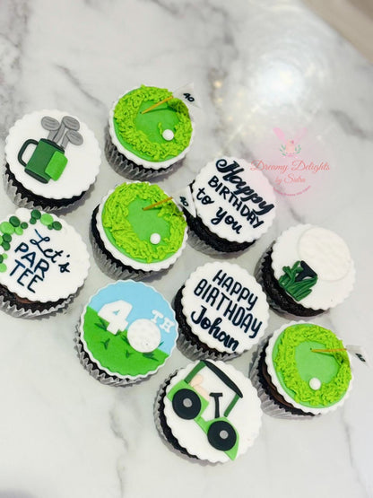 Golf Cupcakes