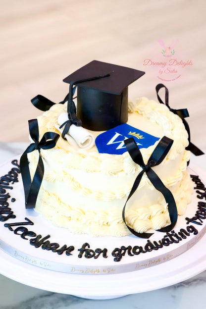 Graduation Cap and Degree Cake