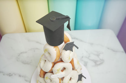 Graduation Donut Tower