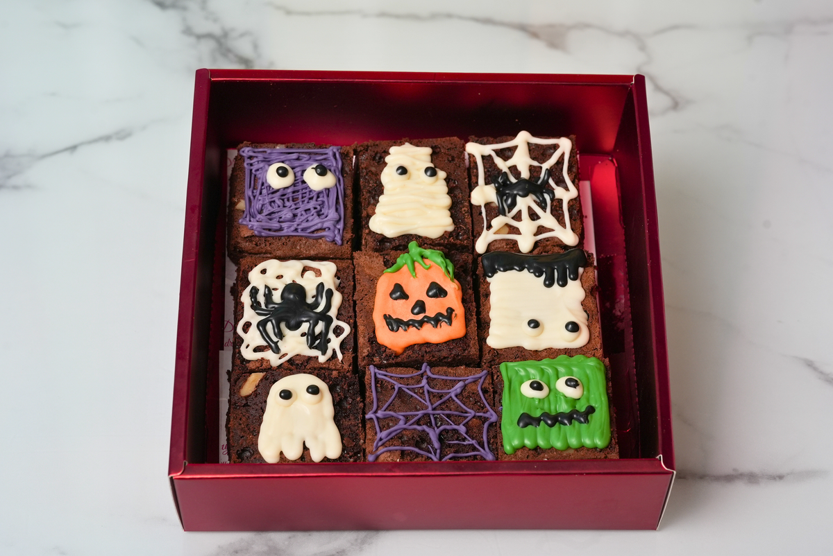 Halloween Spooky Brownies