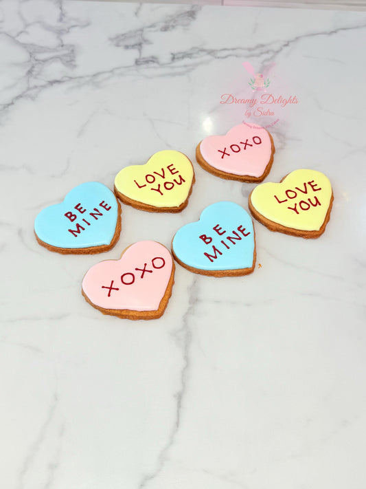 Heart Be Mine Cookies