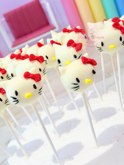 Hello Kitty Cakepops
