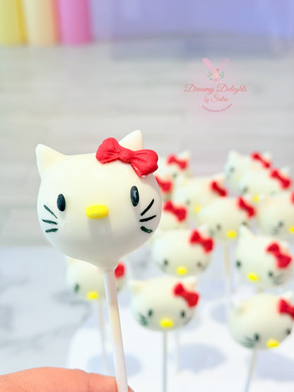 Hello Kitty Cakepops