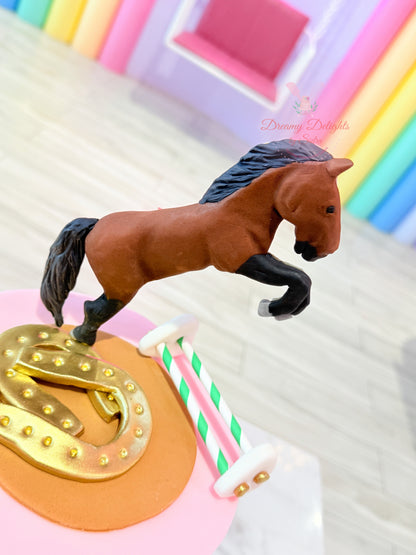 Horse Theme Birthday Cake