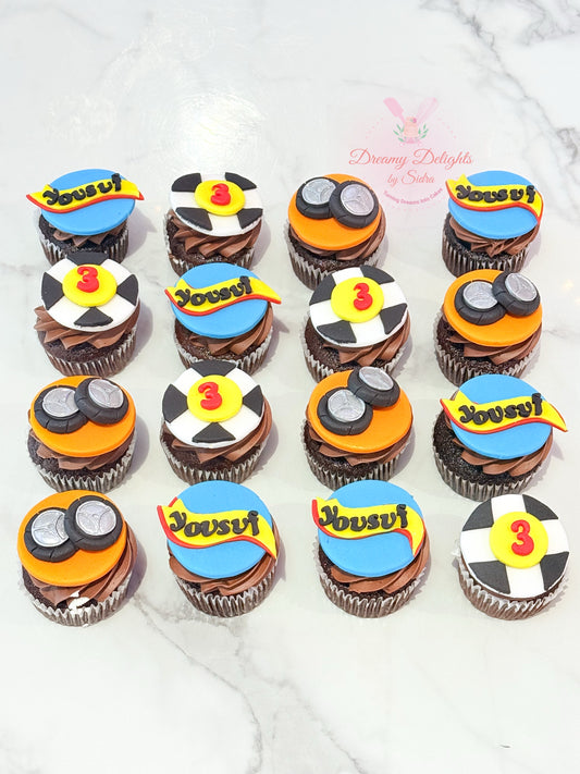 Hot Wheels Cupcakes
