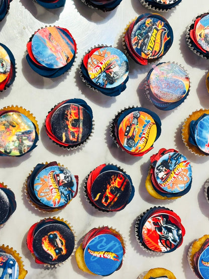 Hot Wheels Cupcakes 2