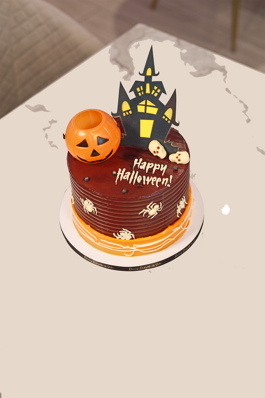 Haunted House Cake