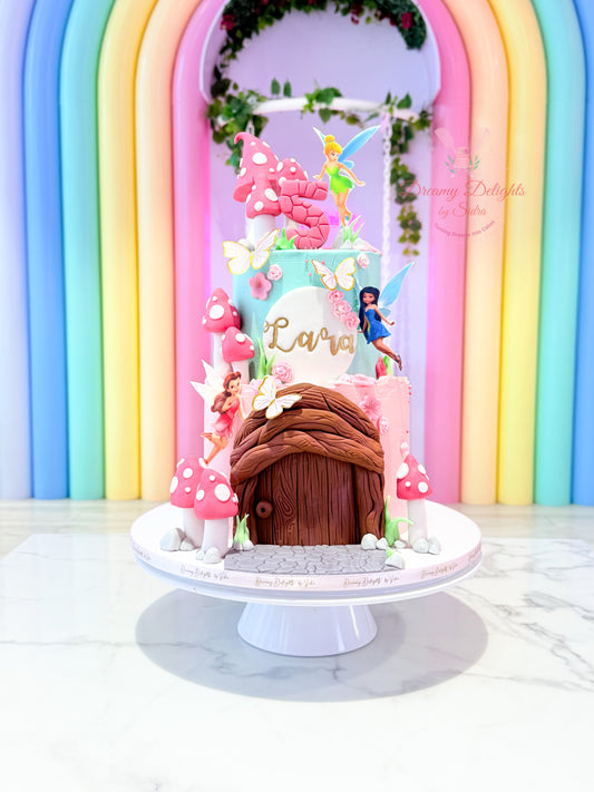 Fairy Tinkerbell Cake