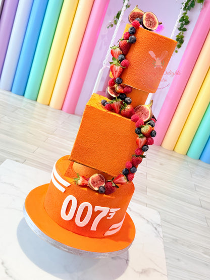James Bond 007 Luxury Cake