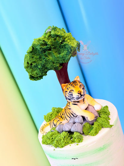 Jungle Animals Cake