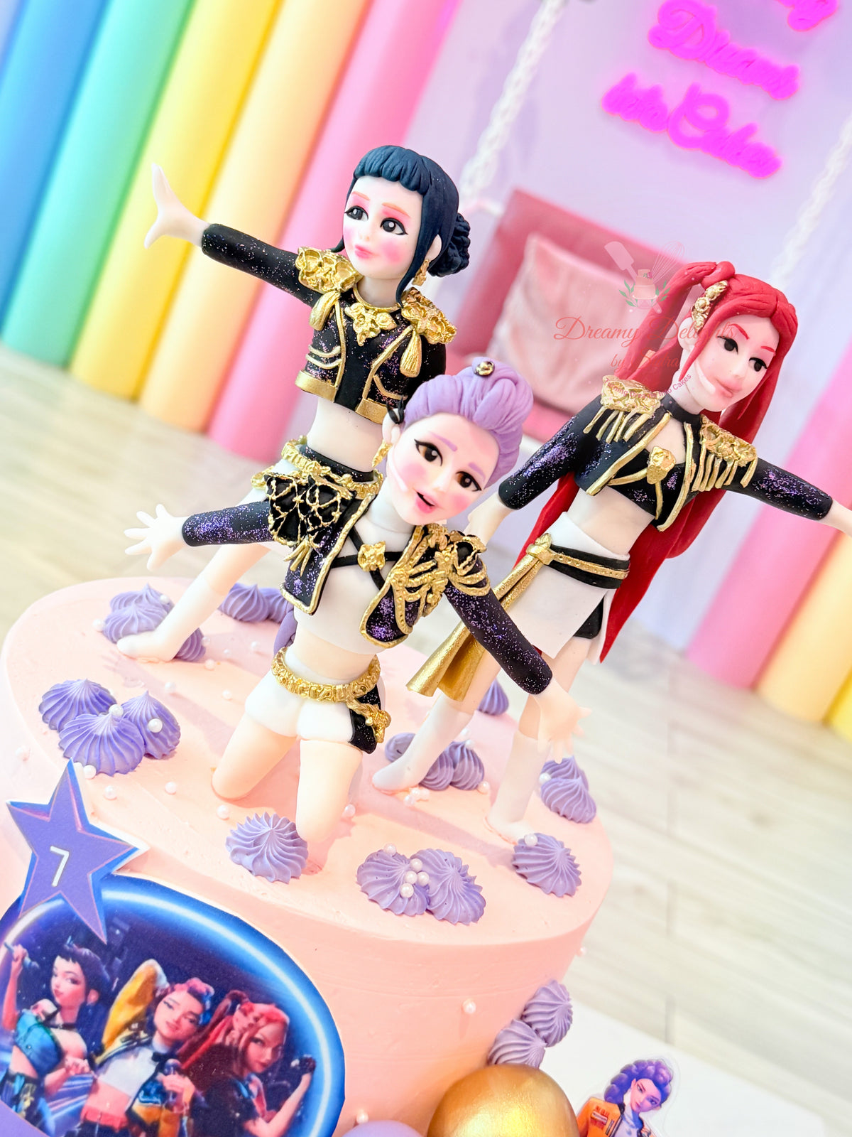 Kpop Characters Cake