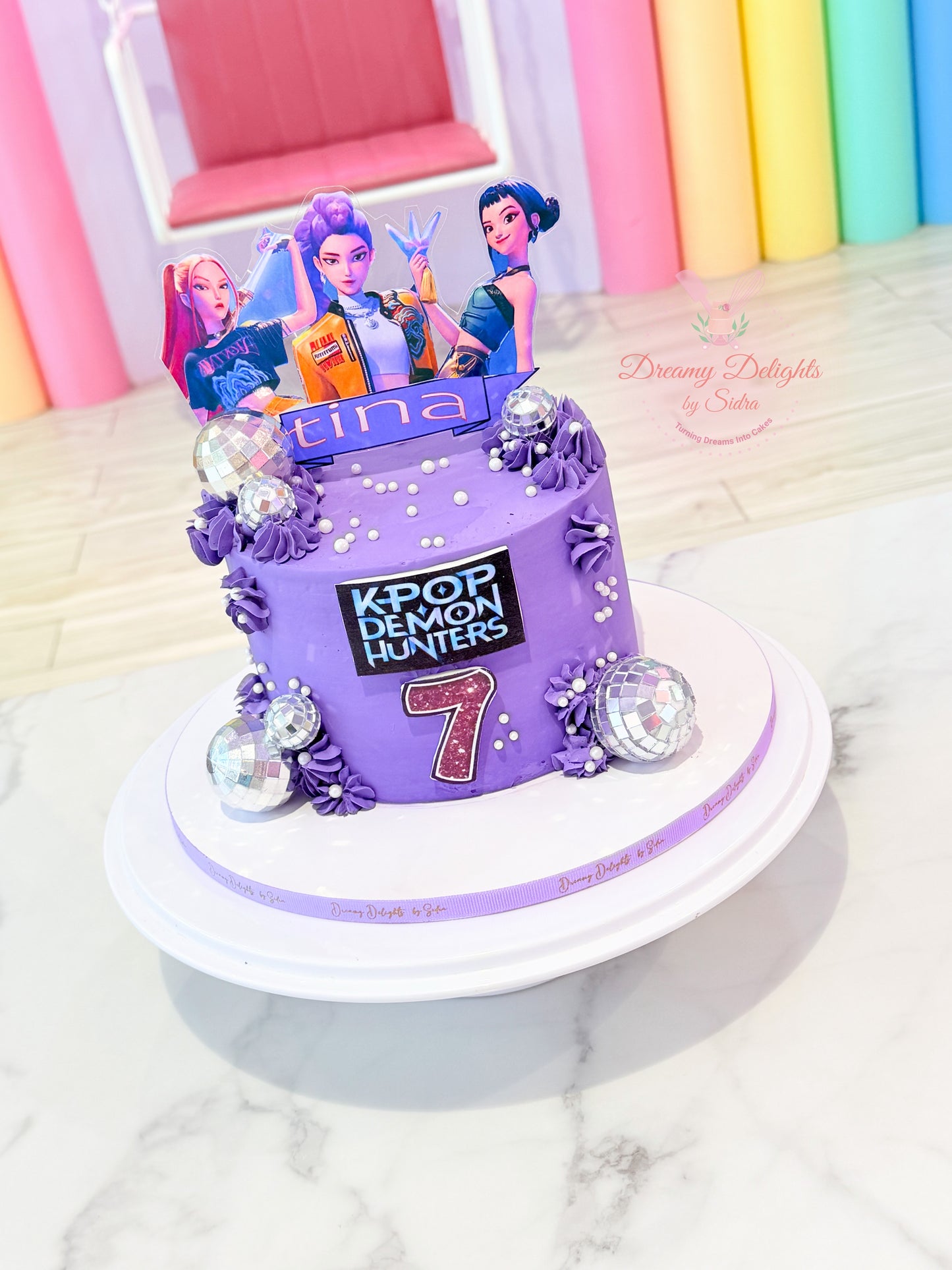 K-Pop Birthday Cake