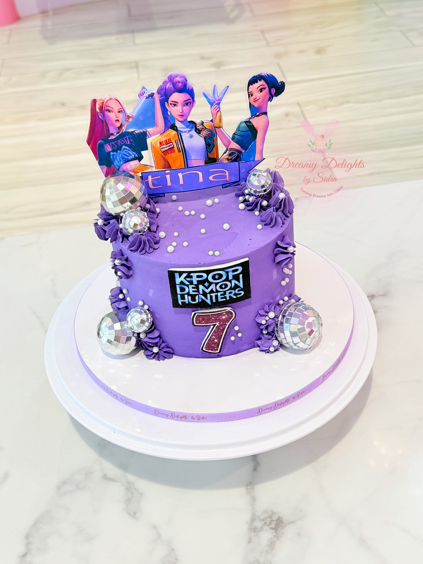 K-Pop Birthday Cake