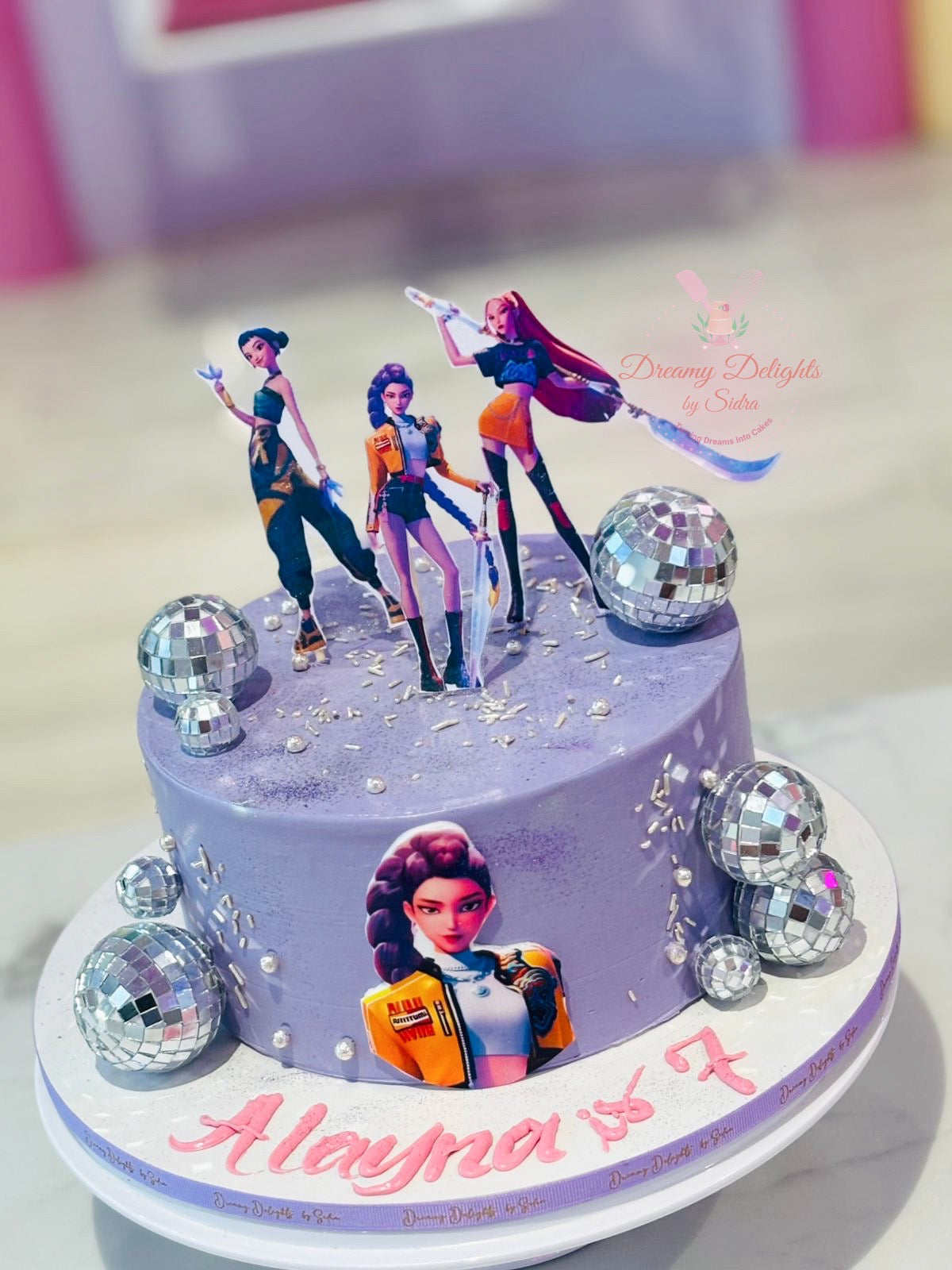 Kpop Demon Hunters Cake