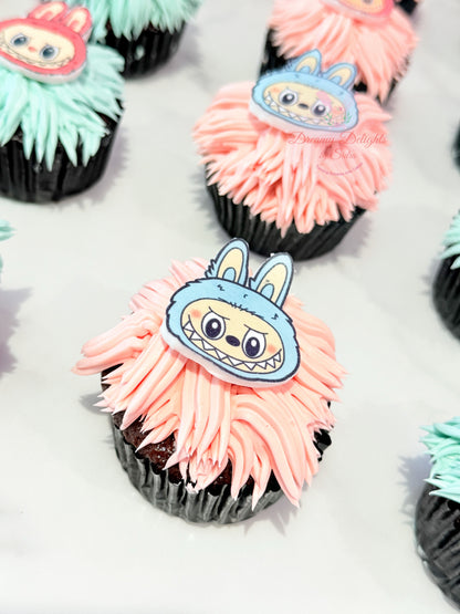 Labubu Cupcakes