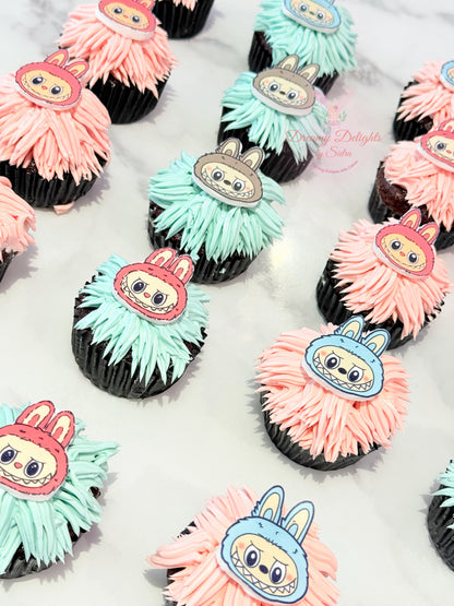 Labubu Cupcakes