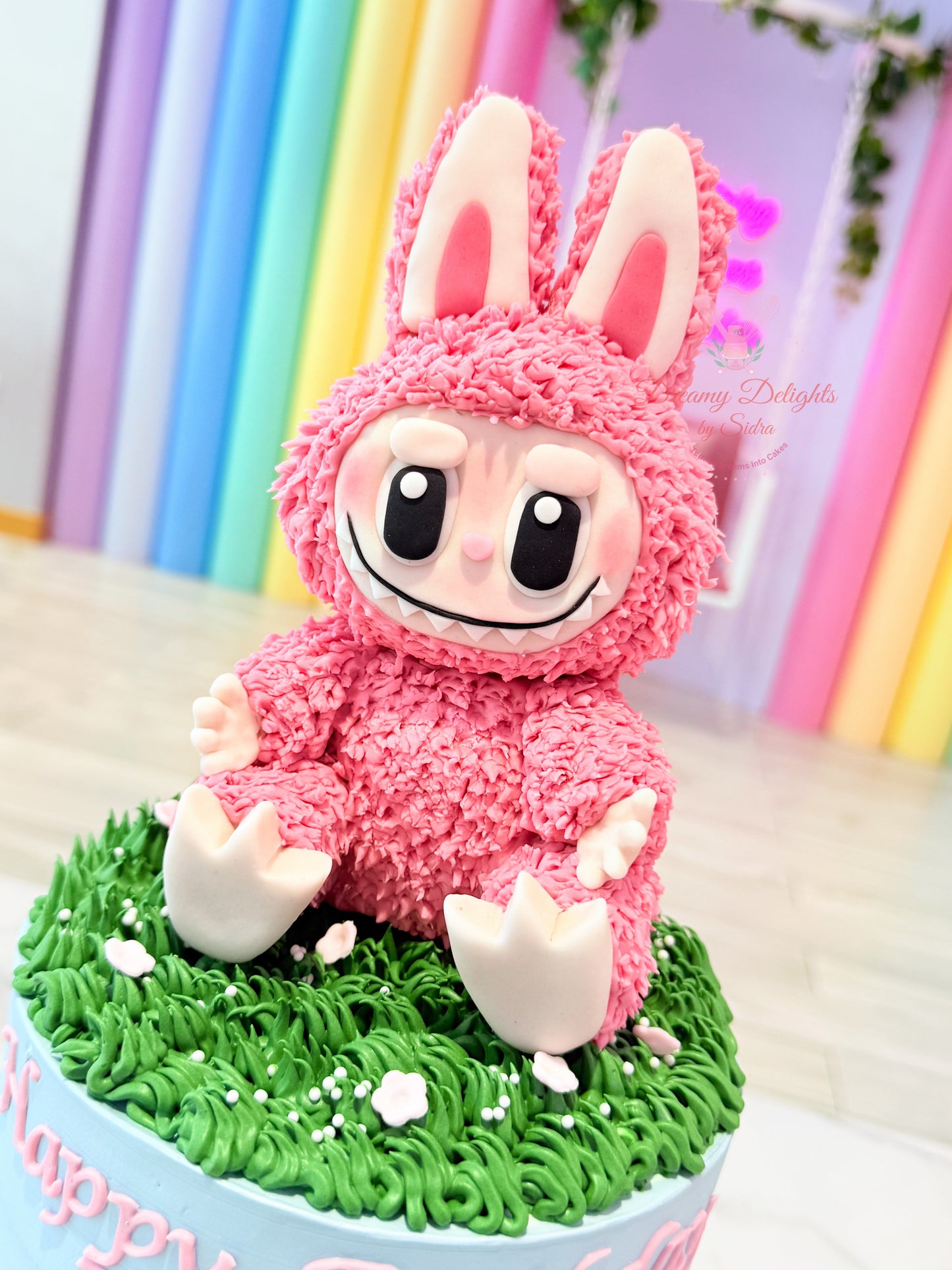 Adorable Labubu Birthday Cake