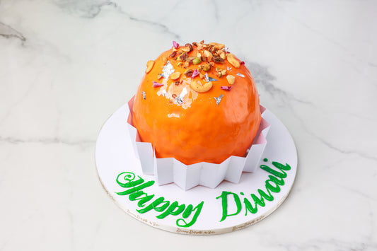 Laddoo Themed Cake