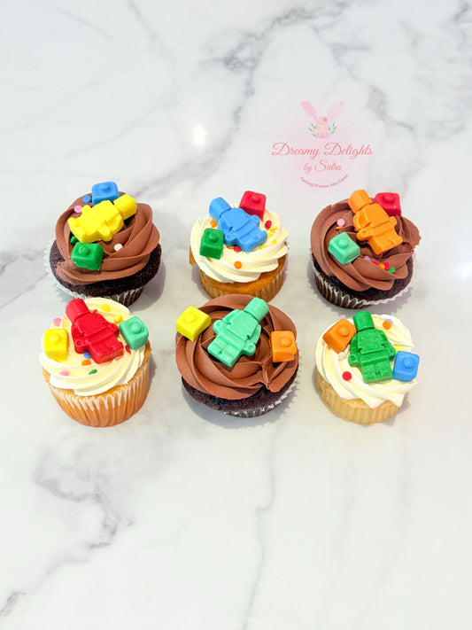 Creative Lego Theme Cupcakes