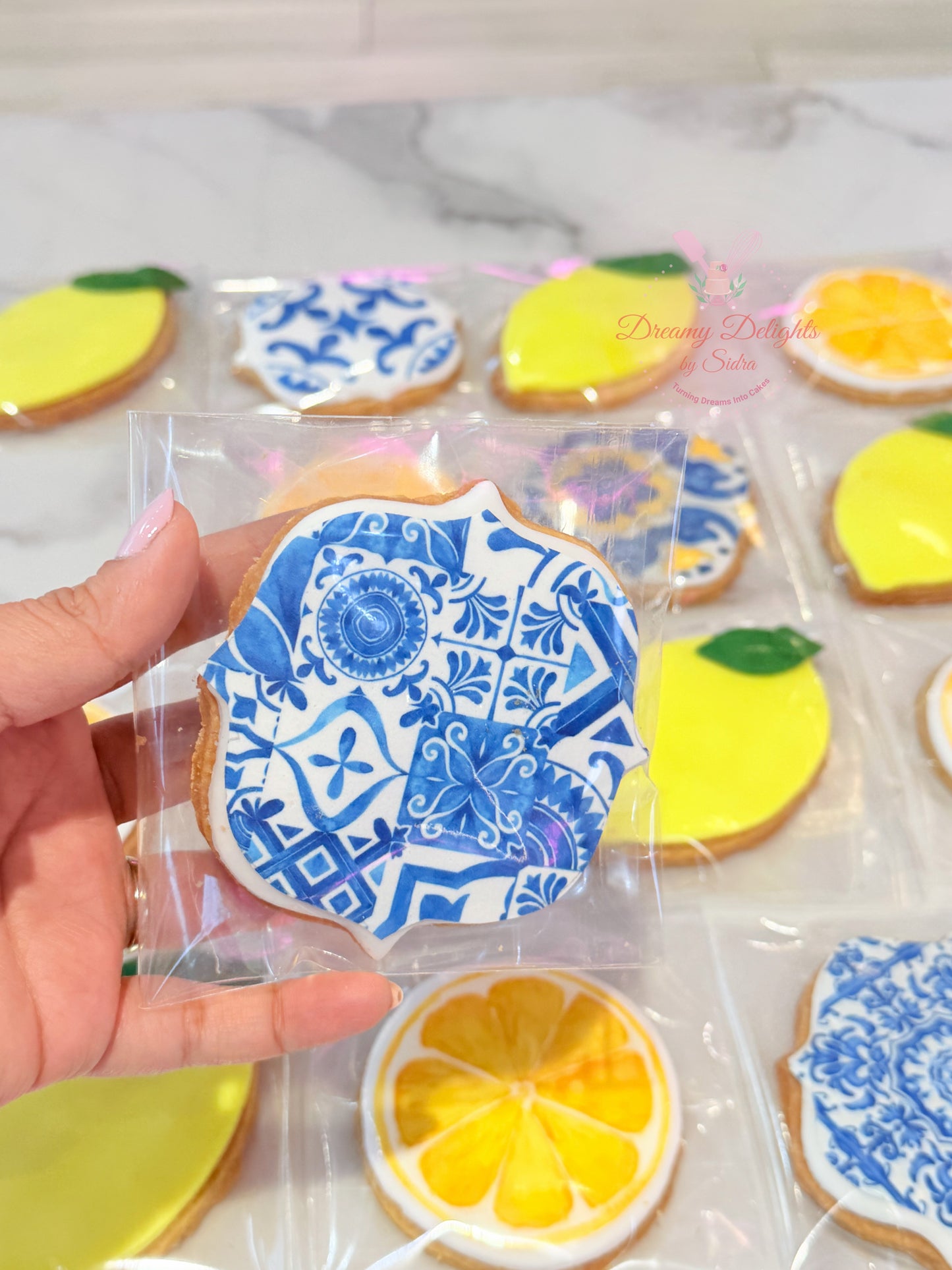 Lemon Tile Cookies