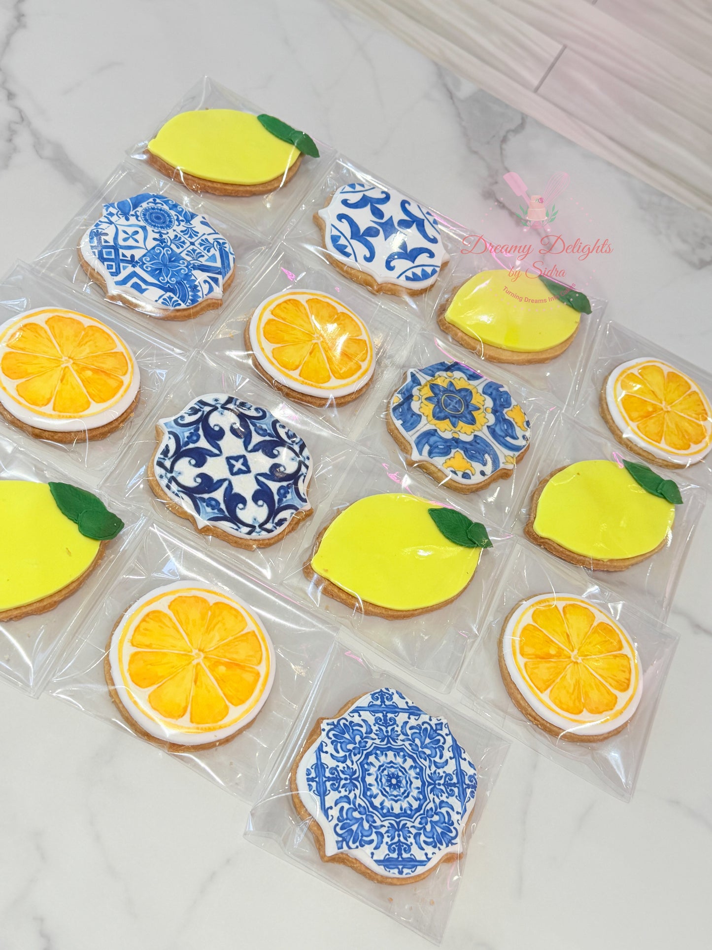 Lemon Tile Cookies