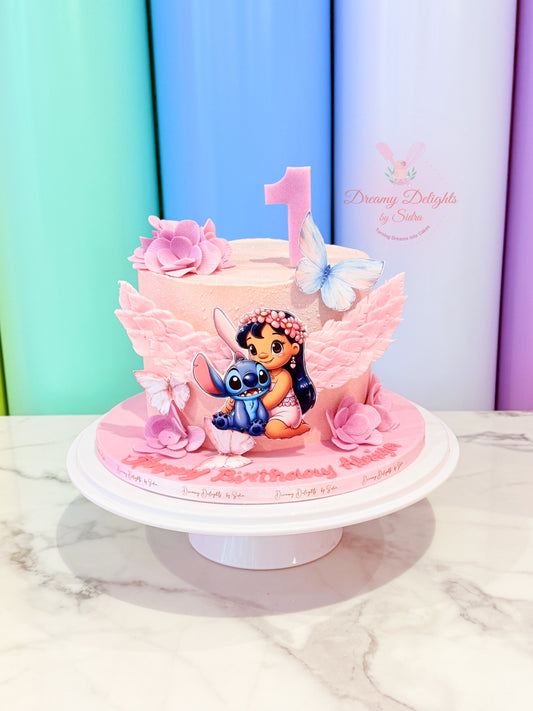 Lilo and Stitch Birthday Cake