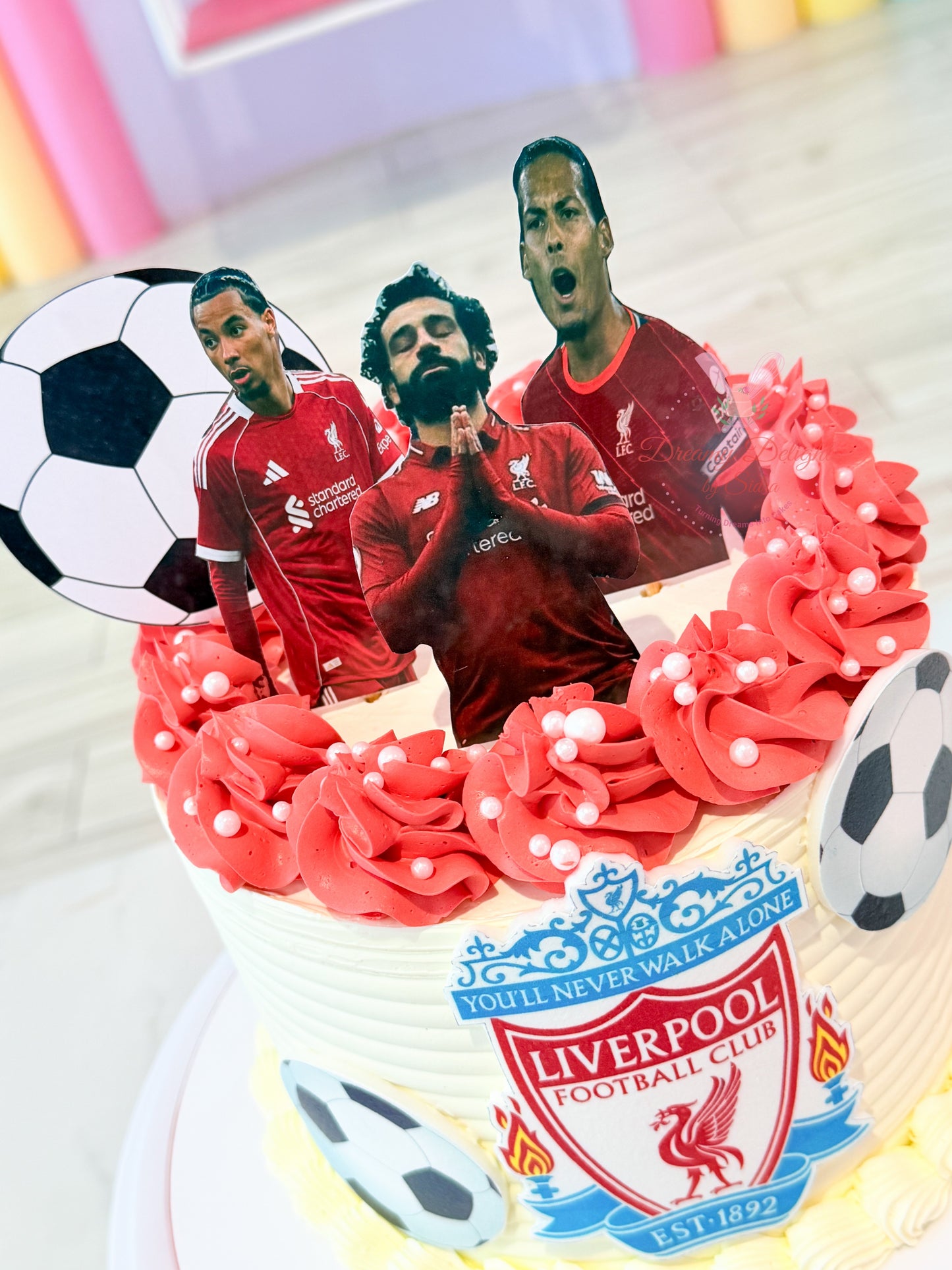 Liverpool Football Cake