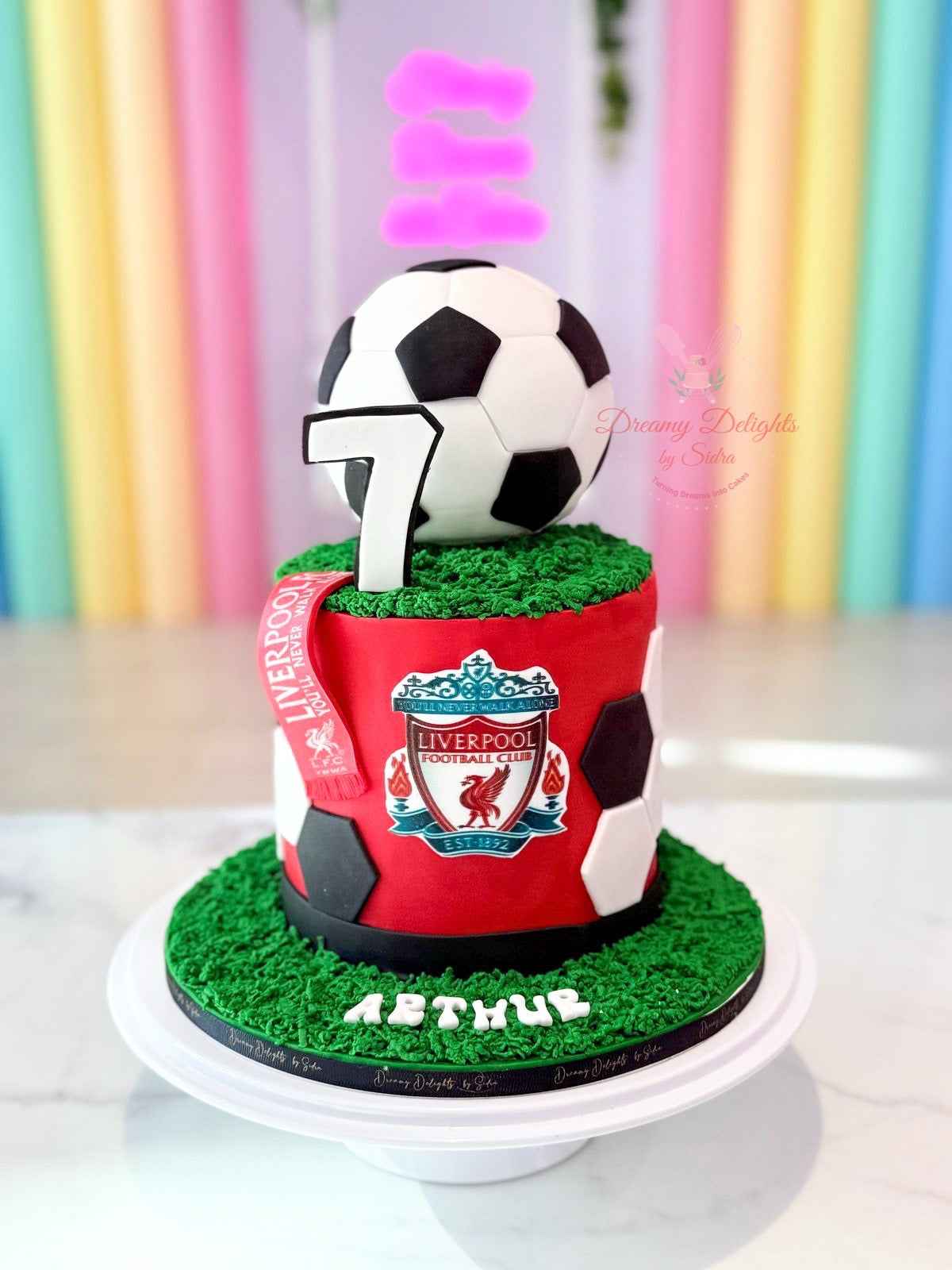 Liverpool Football Cake
