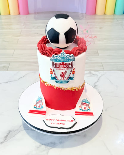 Liverpool Football Cake