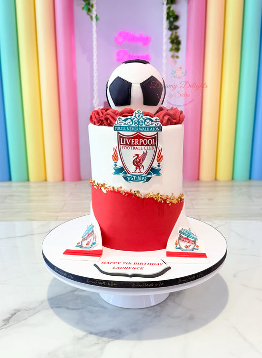 Liverpool Football Cake