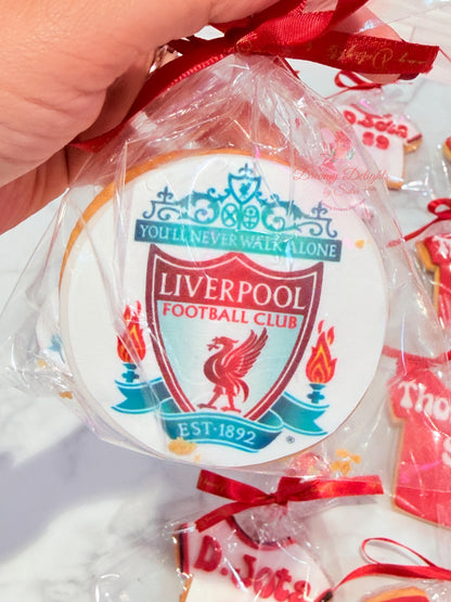 Liverpool Football Cookies
