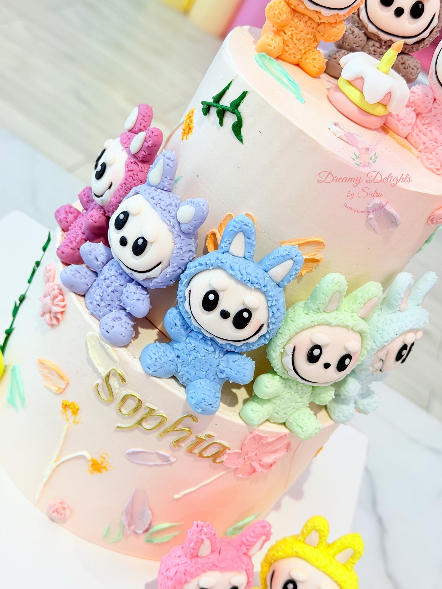 Lots of Labubu Cake