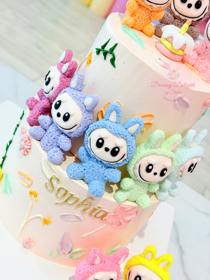 Lots of Labubu Cake