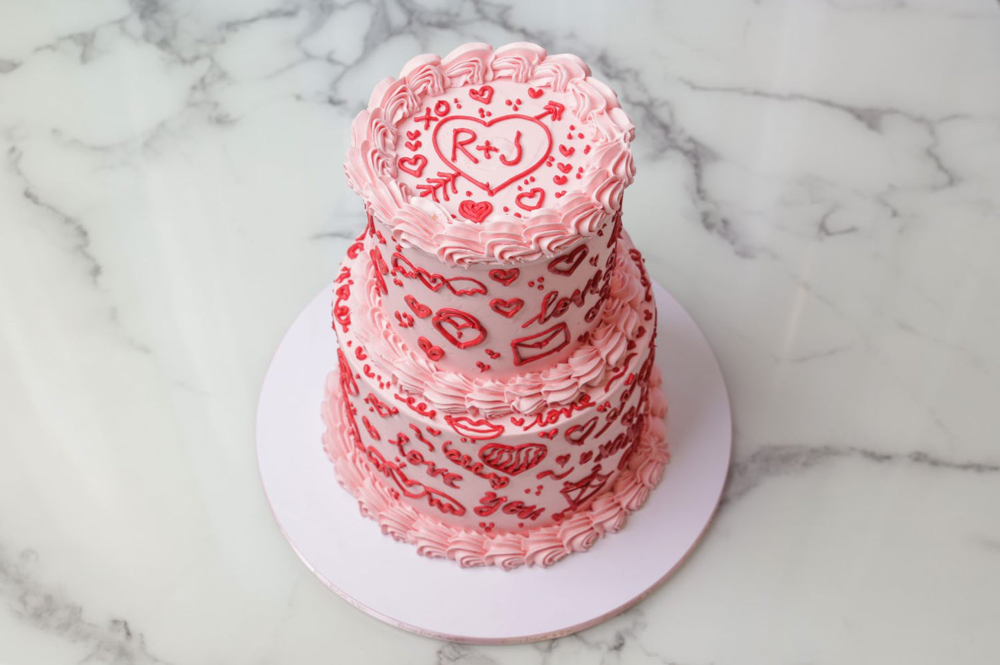 Love Sign Language Cake