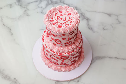 Love Sign Language Cake