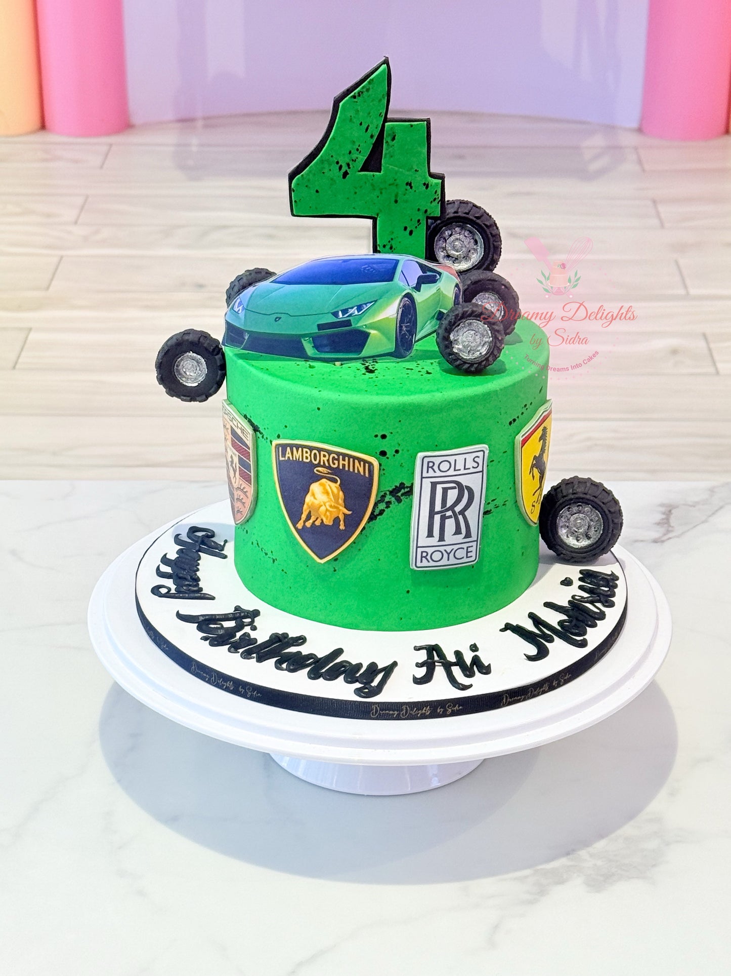 Luxury Cars Cake
