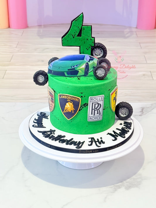 Luxury Cars Cake