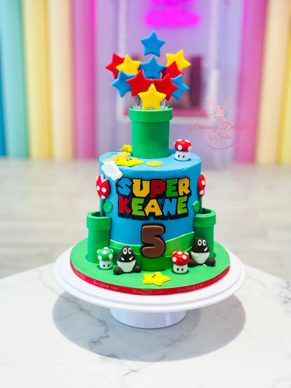 Super Mario Cake 8