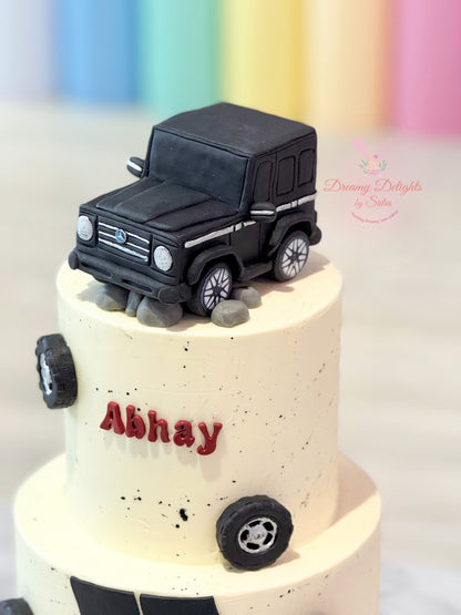 Mercedes G63 Cake