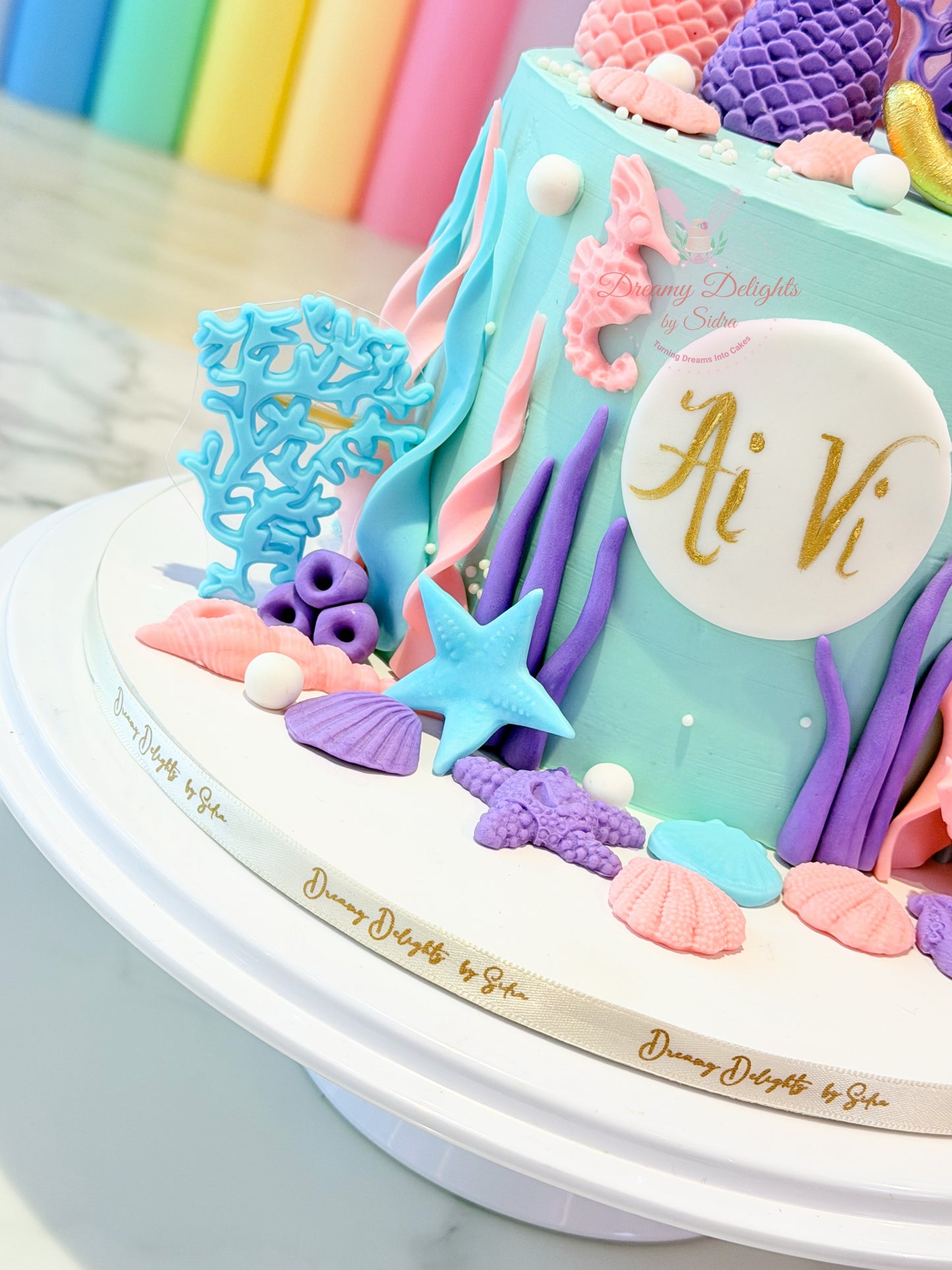 Mermaid Birthday Cake
