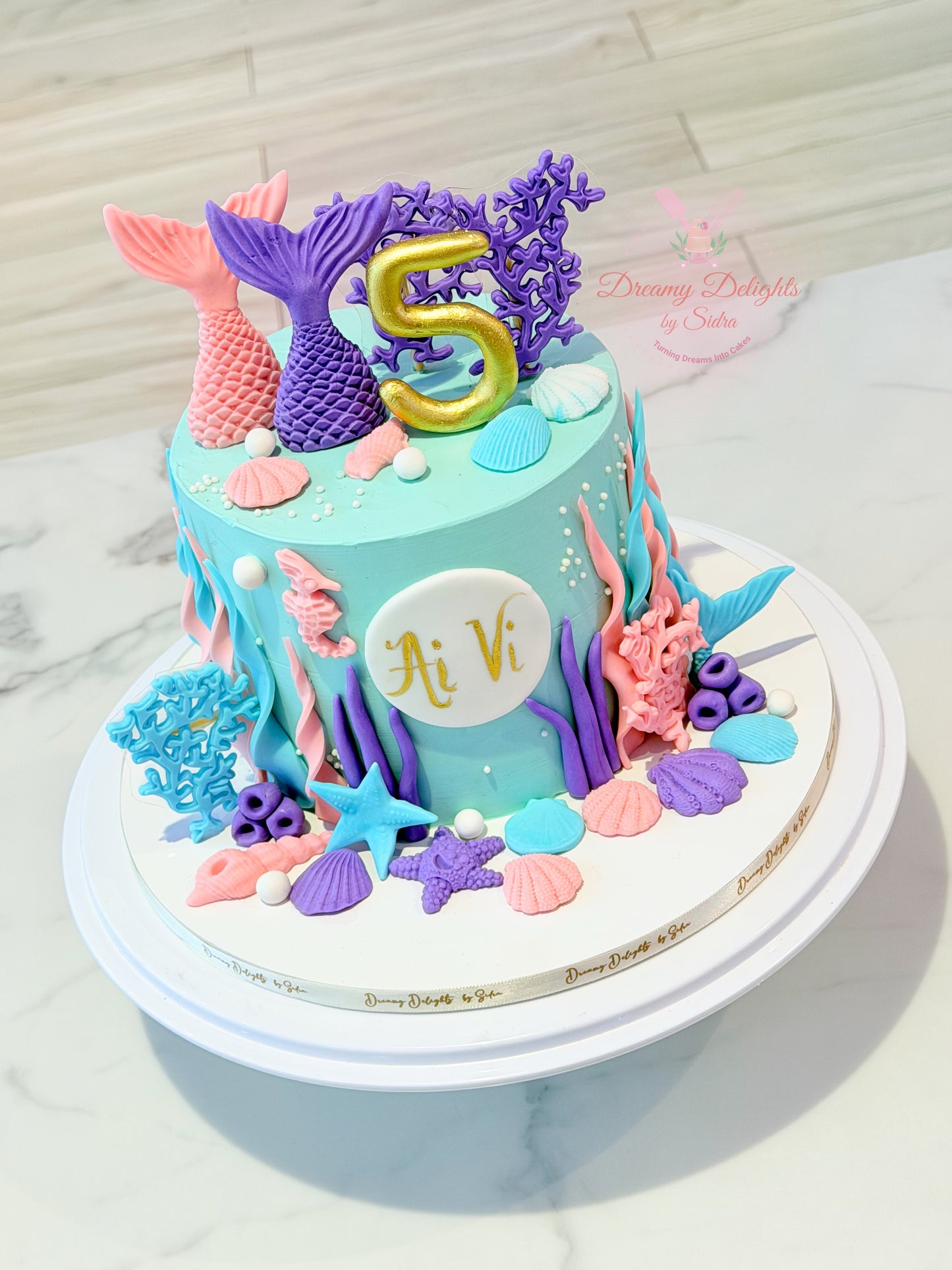 Mermaid Birthday Cake