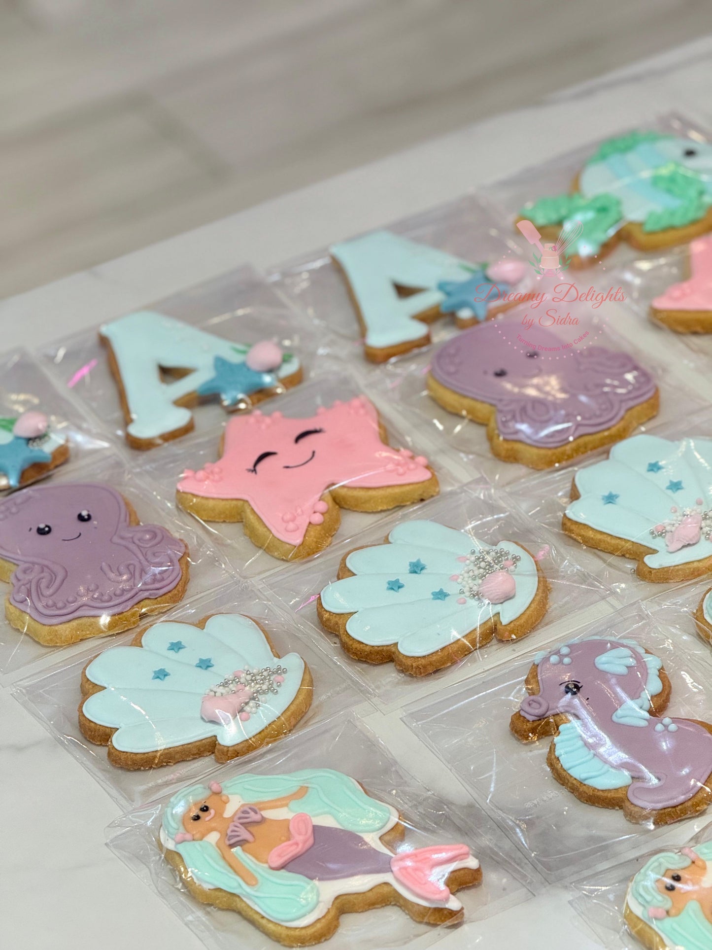 Magical Mermaid Cookies