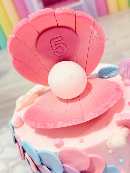 Mermaid Tail Birthday Cake